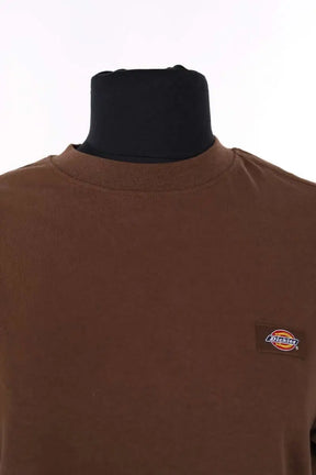 T-shirt Dickies Marron en Coton