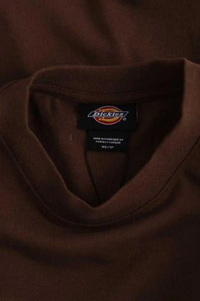 T-shirt Dickies Marron en Coton