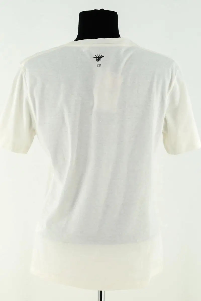T-shirt Dior Blanc en Coton