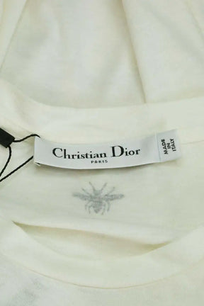 T-shirt Dior Blanc en Coton