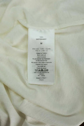 T-shirt Dior Blanc en Coton