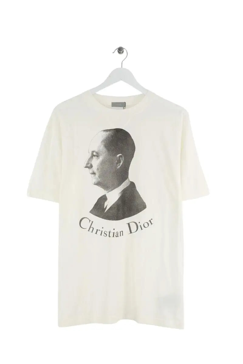T-shirt Dior Blanc en Coton, taille M - Seconde Main