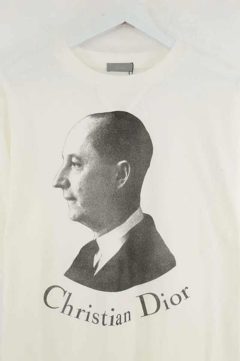 T-shirt Dior Blanc en Coton