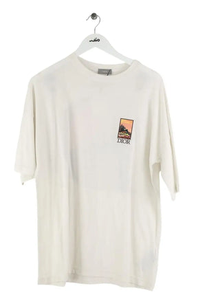 T-shirt Dior Mount zion Blanc en Coton, taille S - Seconde Main