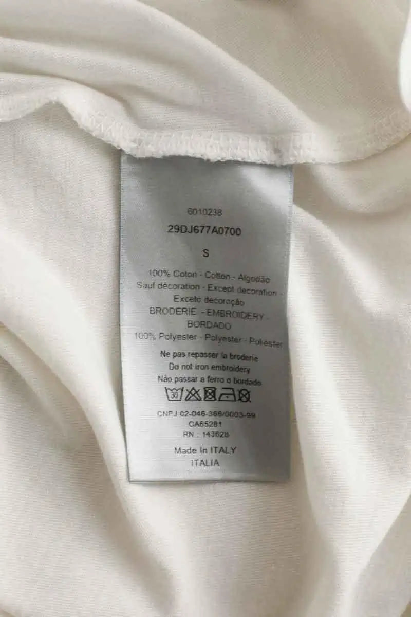 T-shirt Dior Mount zion Blanc en Coton