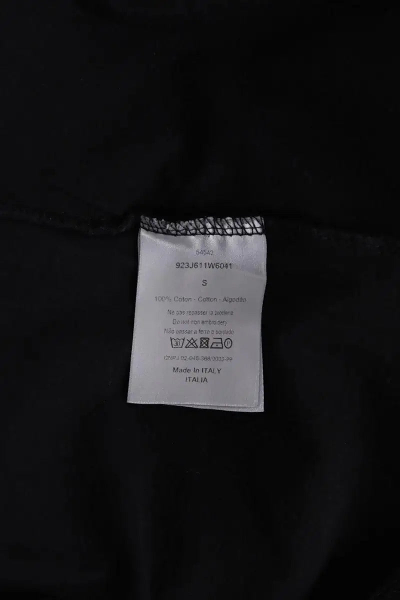 T-shirt Dior Noir en Coton