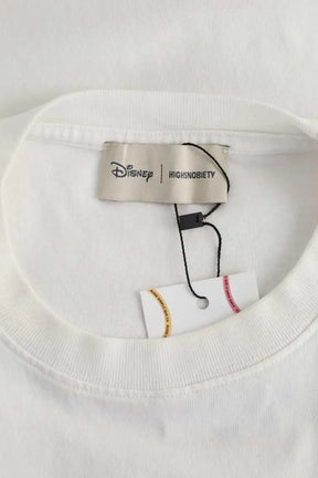T-shirt Disney Blanc en Coton