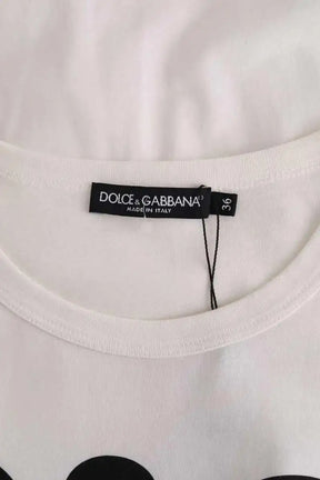 T-shirt Dolce & Gabbana Blanc en Coton