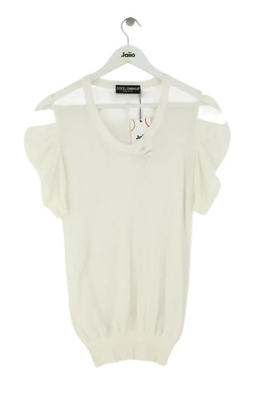 T-shirt Dolce & Gabbana Blanc en Synthétique, taille M - Seconde Main