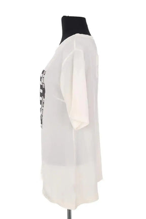 T-shirt Dolce & Gabbana Ecru en Synthétique
