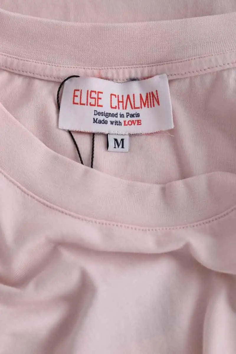 T-shirt Elise Chalmin Rose en Coton