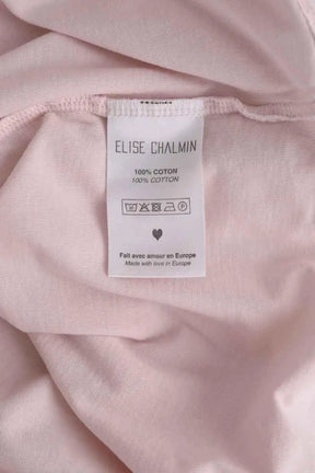 T-shirt Elise Chalmin Rose en Coton