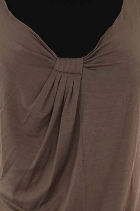 T-shirt Emporio Armani Marron en Coton