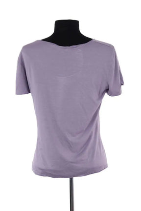 T-shirt Emporio Armani Violet en Viscose