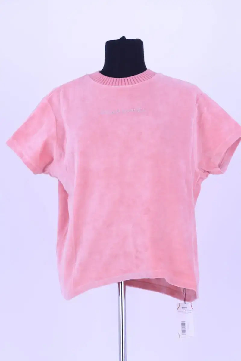 T-shirt éponge Sonia Rykiel Rose en Coton