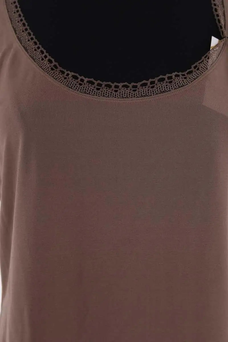 T-shirt Eres Marron en Synthétique