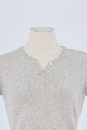 T-shirt Eric Bompard Gris en Cachemire