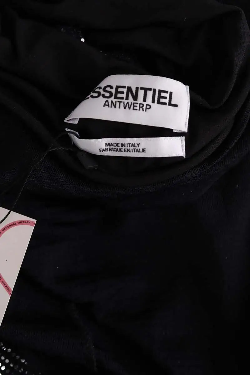 T-shirt Essentiel Antwerp Noir en Synthétique
