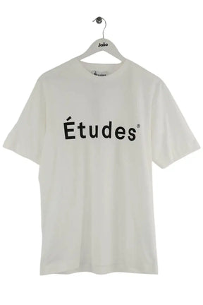 T-shirt Etudes Blanc en Coton, taille M - Seconde Main