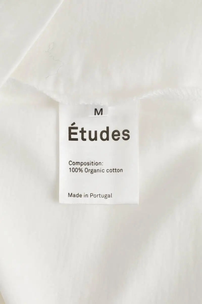 T-shirt Etudes Blanc en Coton