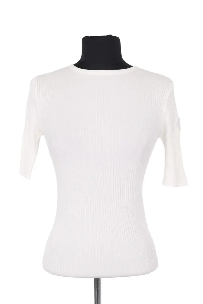 T-shirt Fusalp Blanc en Viscose, taille XS - Seconde Main
