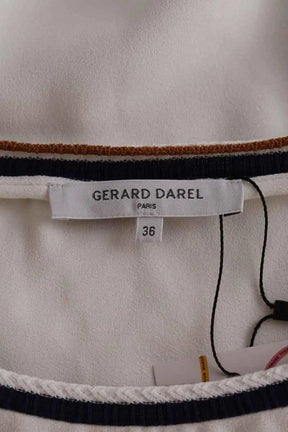 T-shirt Gerard Darel Blanc en Viscose
