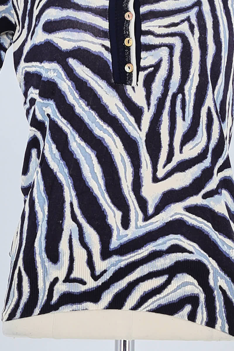 T-shirt Gerard Darel Bleu en Viscose