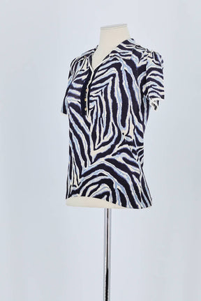T-shirt Gerard Darel Bleu en Viscose