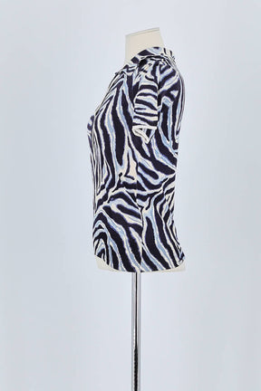 T-shirt Gerard Darel Bleu en Viscose