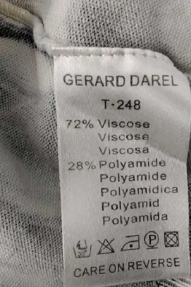 T-shirt Gerard Darel Bleu en Viscose