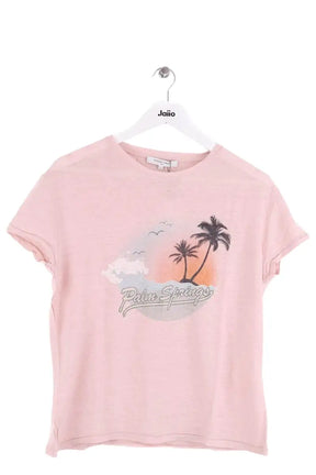 T-shirt Gerard Darel Rose en Coton, taille M - Seconde Main