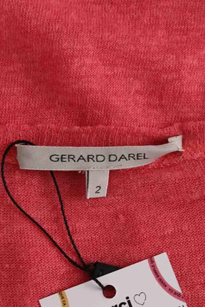 T-shirt Gerard Darel Rose en Lin