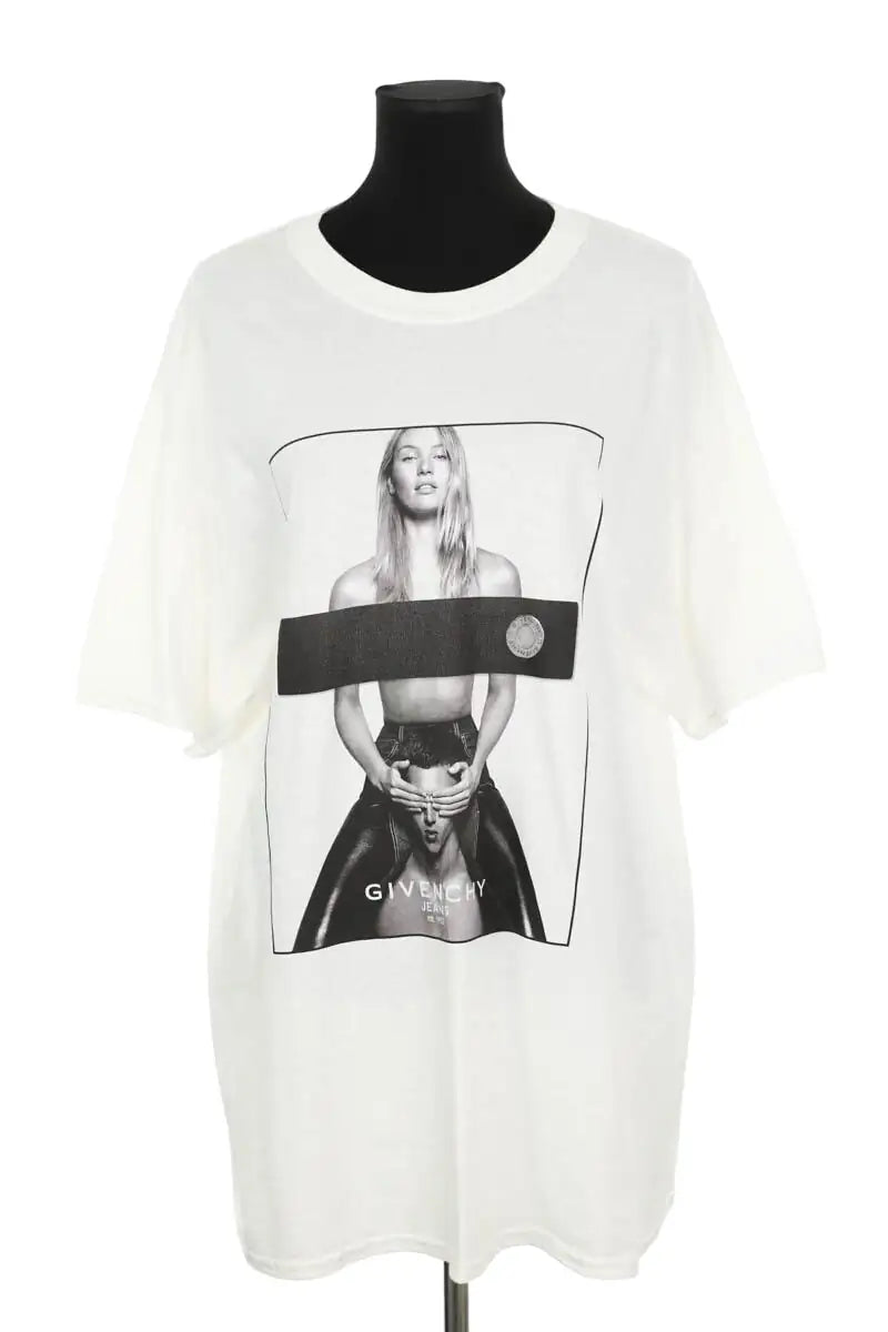 T-shirt Givenchy Blanc en Coton, taille L - Seconde Main