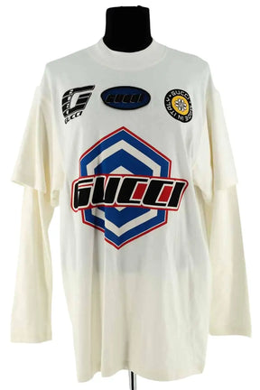T-shirt Gucci Beige en Coton, taille S - Seconde Main