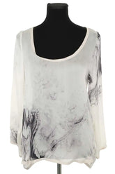 T-shirt Heimstone Blanc en Synthétique, taille M - Seconde Main