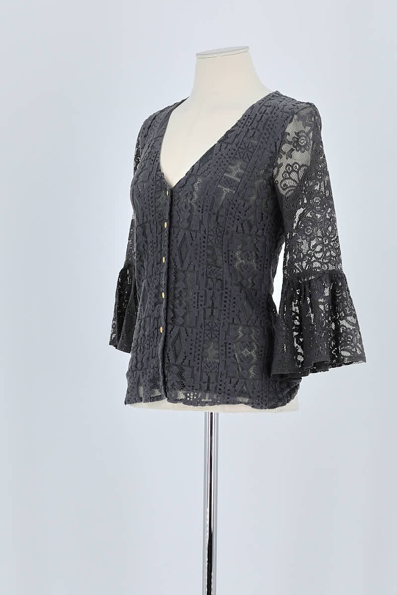 T-shirt Heimstone Gris en Coton