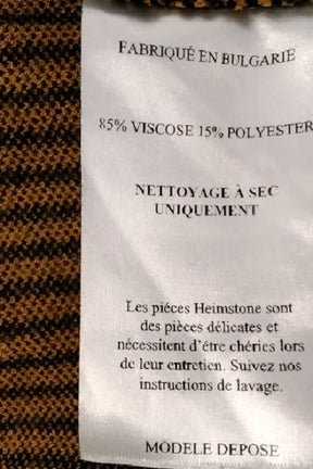 T-shirt Heimstone Orange en Viscose