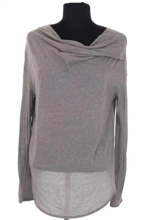 T-shirt Helmut Lang Gris en Synthétique, taille S - Seconde Main