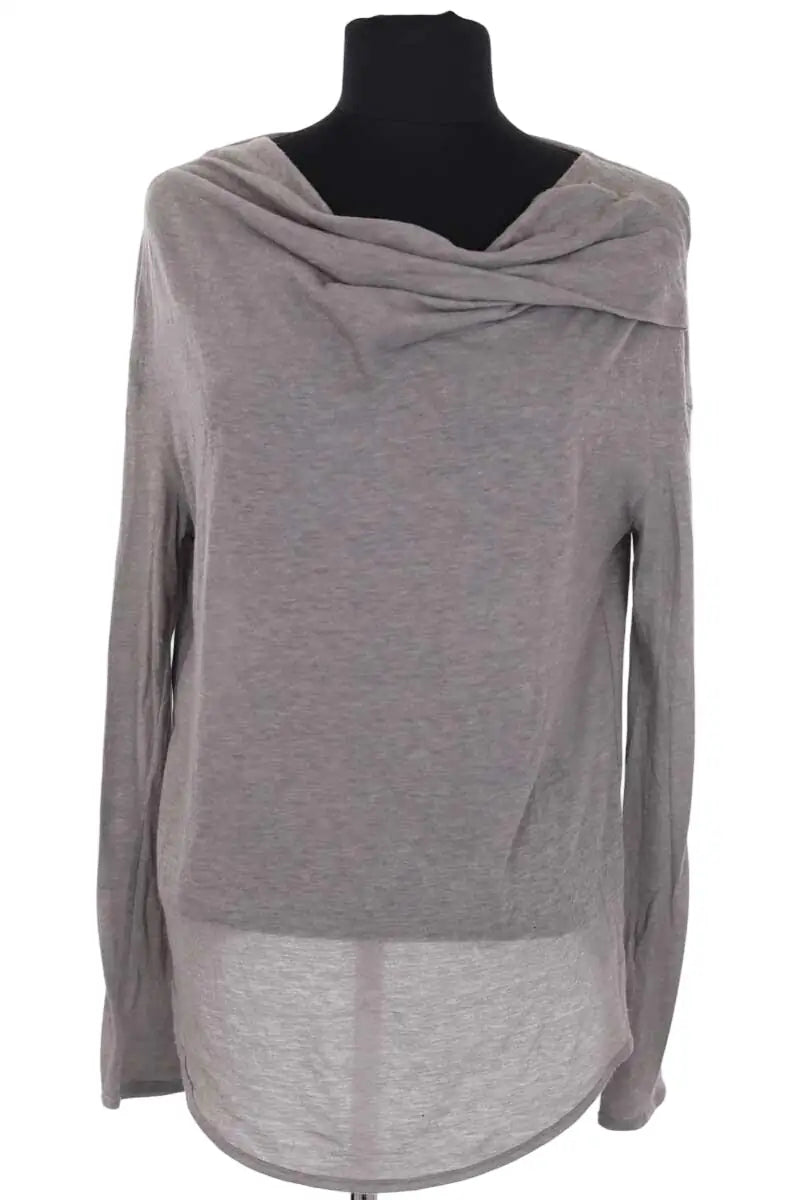 T-shirt Helmut Lang Gris en Synthétique, taille S - Seconde Main