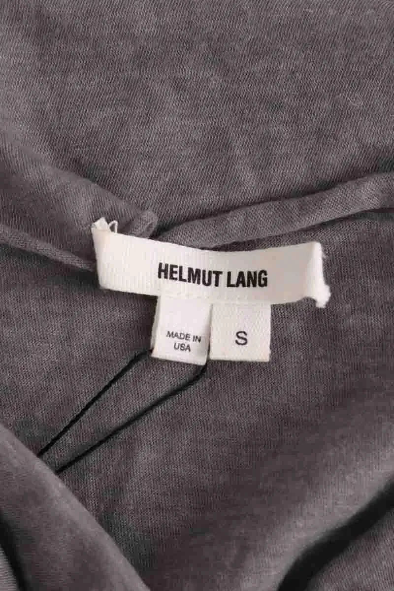 T-shirt Helmut Lang Gris en Synthétique