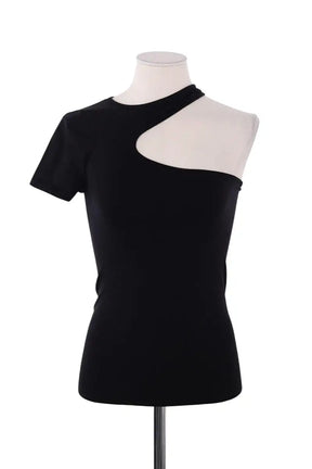 T-shirt Helmut Lang Noir en Synthétique, taille XS - Seconde Main