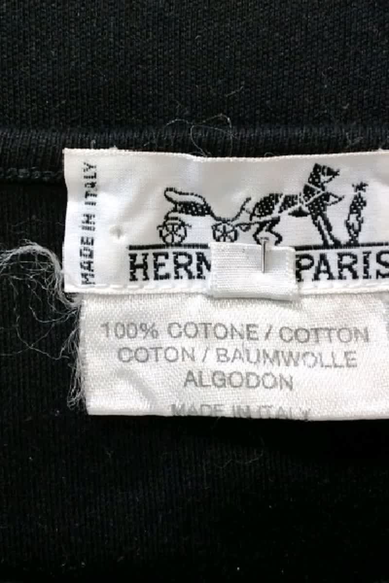 T-shirt Hermès Noir en Coton
