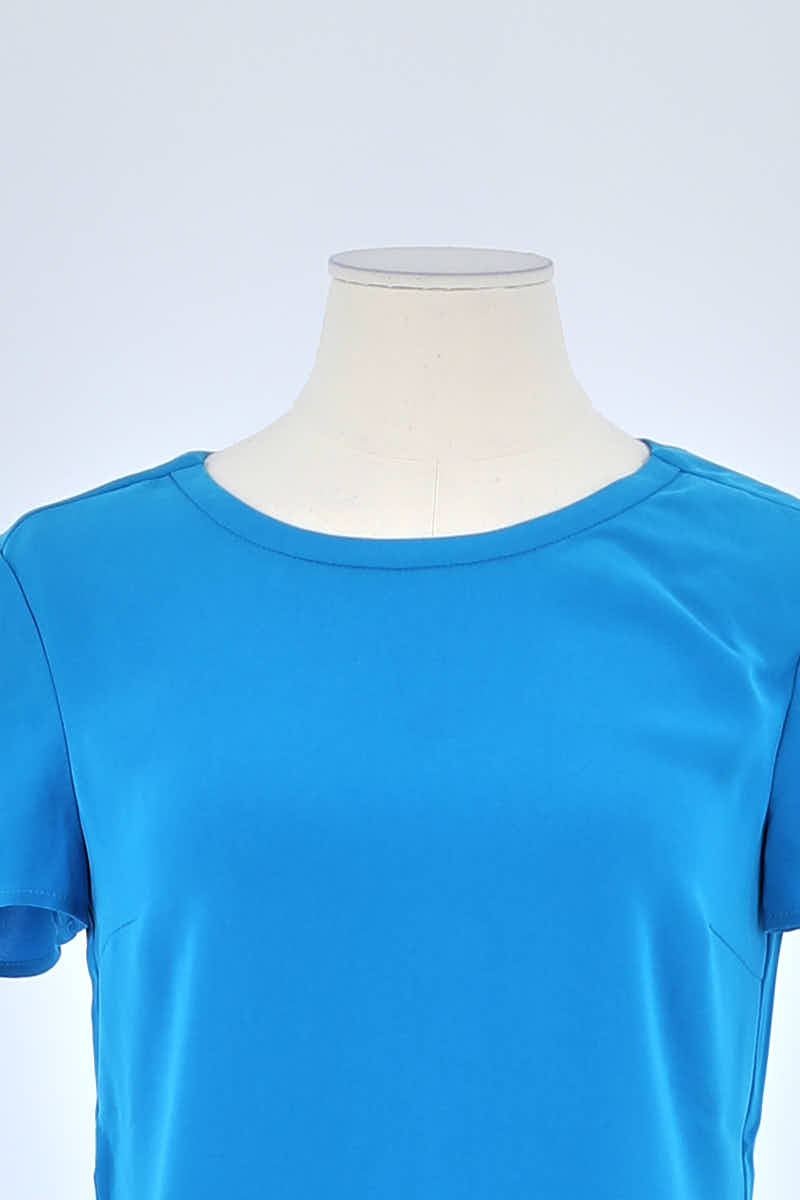 T-shirt Hugo Boss Bleu en Viscose