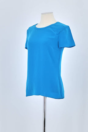 T-shirt Hugo Boss Bleu en Viscose