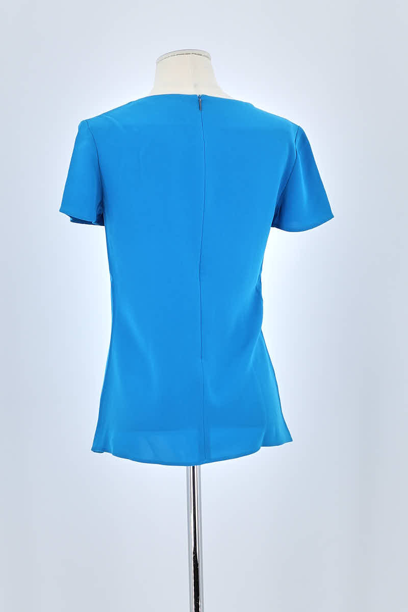 T-shirt Hugo Boss Bleu en Viscose