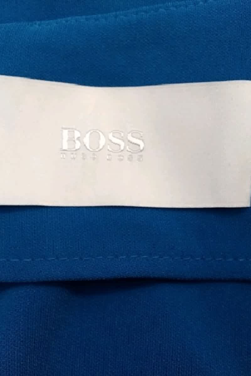 T-shirt Hugo Boss Bleu en Viscose
