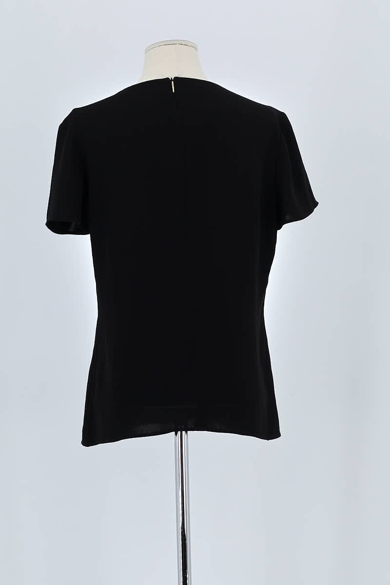 T-shirt Hugo Boss Noir en Soie