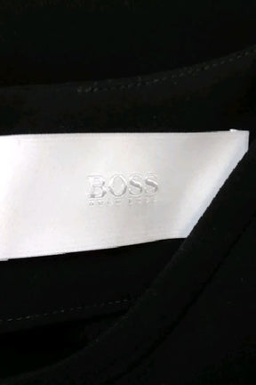 T-shirt Hugo Boss Noir en Soie