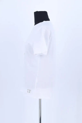 T-shirt Ines de la Fressange Blanc en Coton