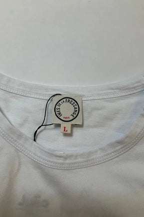 T-shirt Ines de la Fressange Blanc en Coton